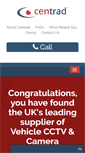 Mobile Screenshot of centrad.co.uk